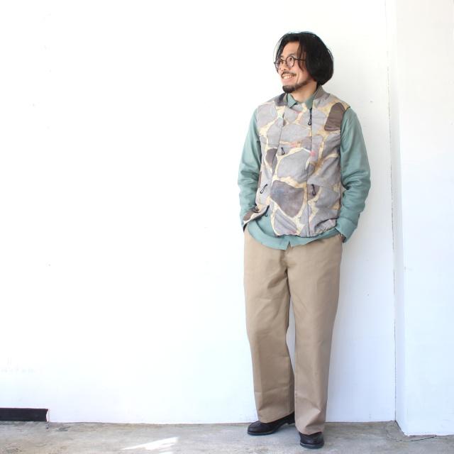 Upscape Audience ワーカーズワイドストレートチノトラウザー / US ARMY M41-Type / AUD3661 | Audience | 07