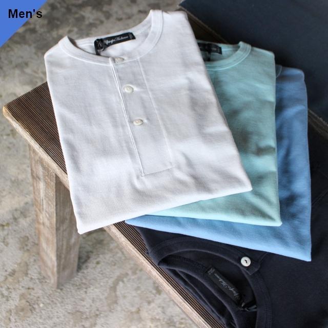 Upscape Audience 12オンス空紡糸天竺ヘンリーネックTee　AUD6375 | Audience