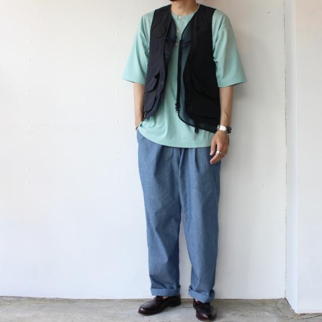 Upscape Audience 12オンス空紡糸天竺ヘンリーネックTee　AUD6375 | Audience | 10