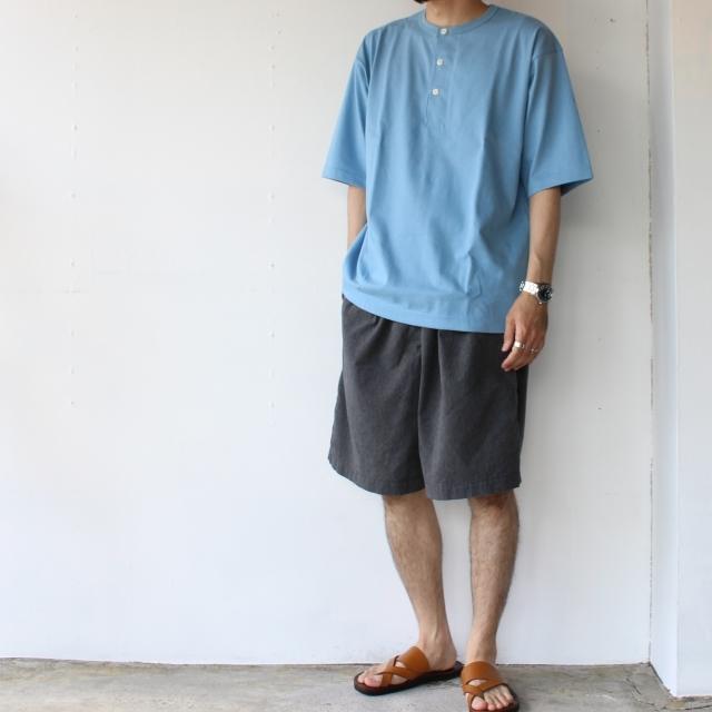 Upscape Audience 12オンス空紡糸天竺ヘンリーネックTee　AUD6375 | Audience | 14