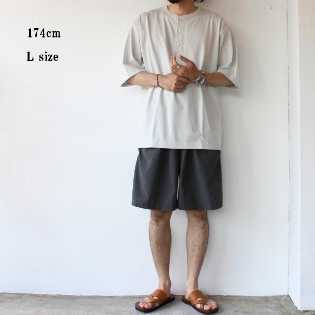 Upscape Audience 12オンス空紡糸天竺ヘンリーネックTee　AUD6375 | Audience | 16