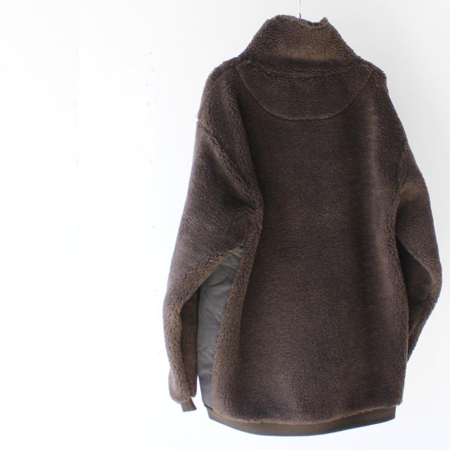 【20%OFF】UpscapeAudience トスカーナボアスタンドブルゾン AUD7102　（Mocha） | Audience | 12