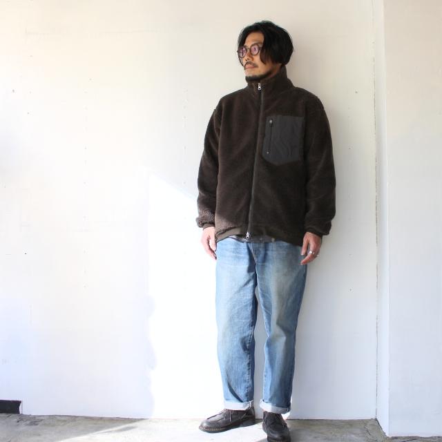 【20%OFF】UpscapeAudience トスカーナボアスタンドブルゾン AUD7102　（Mocha） | Audience | 06