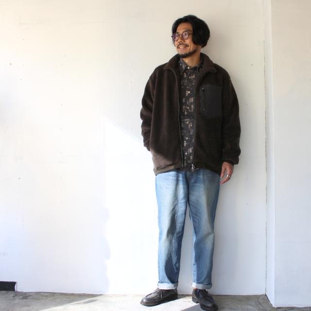 【20%OFF】UpscapeAudience トスカーナボアスタンドブルゾン AUD7102　（Mocha） | Audience | 07