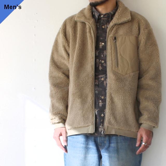 UpscapeAudience トスカーナボアスタンドブルゾン AUD7102　（Natural） | Audience