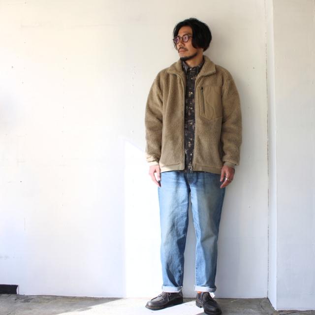 UpscapeAudience トスカーナボアスタンドブルゾン AUD7102　（Natural） | Audience | 01