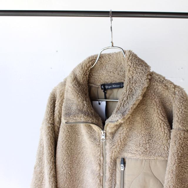 UpscapeAudience トスカーナボアスタンドブルゾン AUD7102　（Natural） | Audience | 10