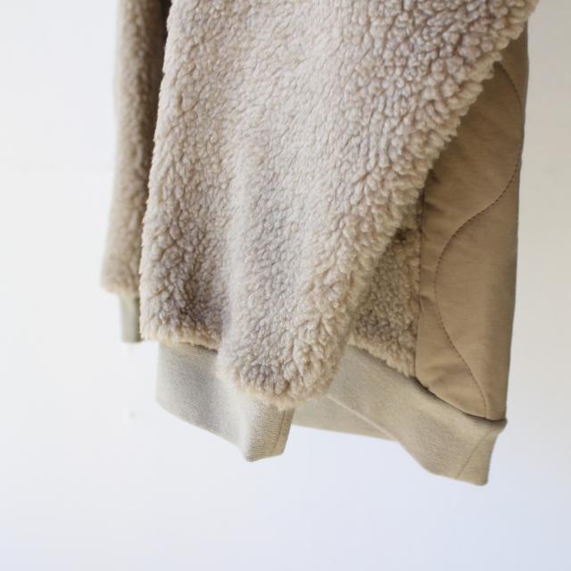 UpscapeAudience トスカーナボアスタンドブルゾン AUD7102　（Natural） | Audience | 12