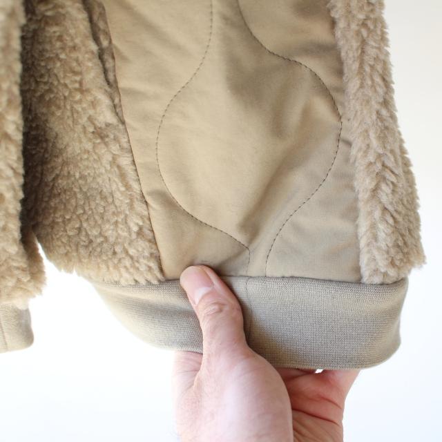 UpscapeAudience トスカーナボアスタンドブルゾン AUD7102　（Natural） | Audience | 13