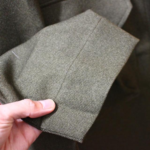 【20%OFF】Upscape Audience ウールライクポリサファリシャツ （Khaki） | Audience | 09