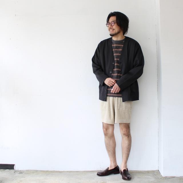 【20%OFF】UpscapeAudience レトロヘリンボーンシャツカーディガン AUD7253 | Audience | 07