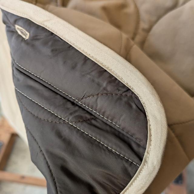 【20%OFF】UpscapeAudience テフロンナイロンキルトVベスト Teflon Nylon Quilt Vest | Audience | 14