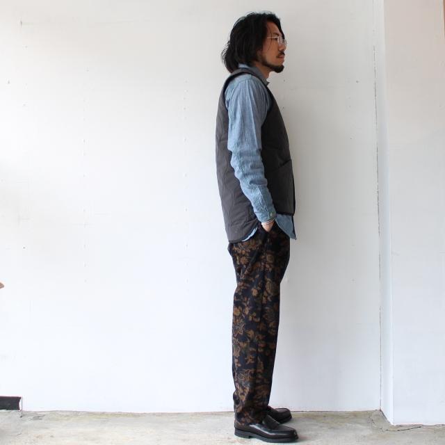 【20%OFF】UpscapeAudience テフロンナイロンキルトVベスト Teflon Nylon Quilt Vest | Audience | 03