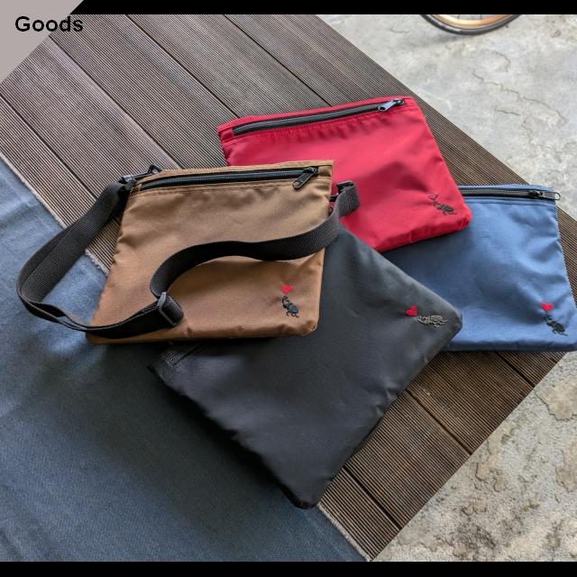 Bohemians　SOLID NYLON OX SACOCHE BAG | BOHEMIANS