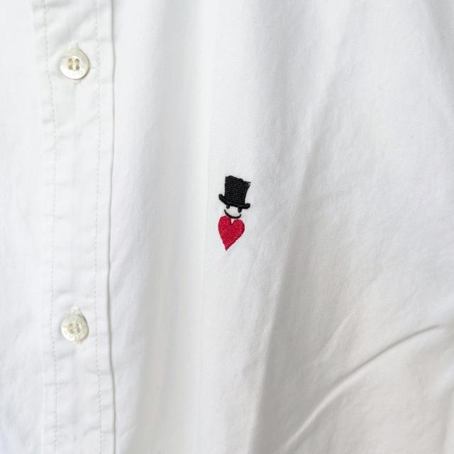 Bohemians バンドカラーOXシャツL/S　STAND COLLAR OX SHIRTS　（White） | BOHEMIANS | 12