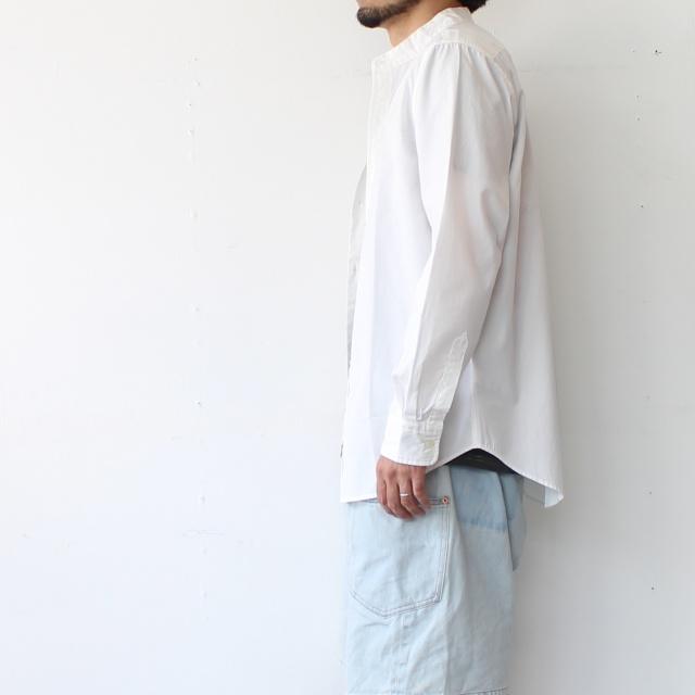 Bohemians バンドカラーOXシャツL/S　STAND COLLAR OX SHIRTS　（White） | BOHEMIANS | 02