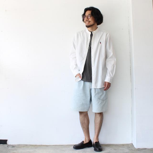 Bohemians バンドカラーOXシャツL/S　STAND COLLAR OX SHIRTS　（White） | BOHEMIANS | 05