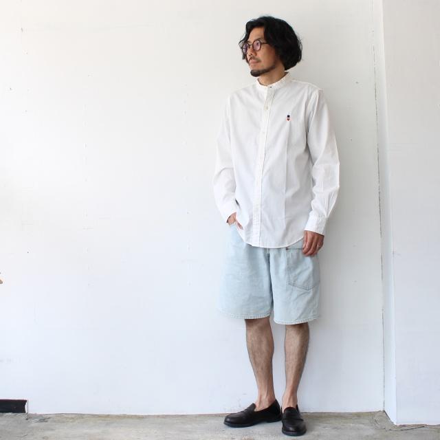 Bohemians バンドカラーOXシャツL/S　STAND COLLAR OX SHIRTS　（White） | BOHEMIANS | 06