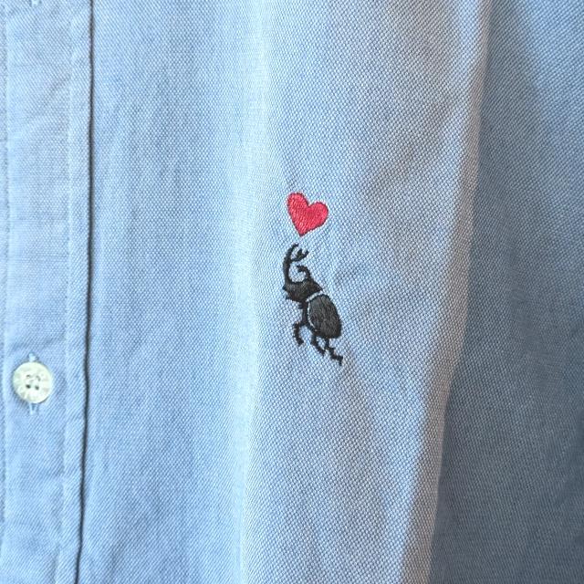 Bohemians ボタンダウンOXシャツL/S　B.D OX SHIRTS　（Sax） | BOHEMIANS | 18