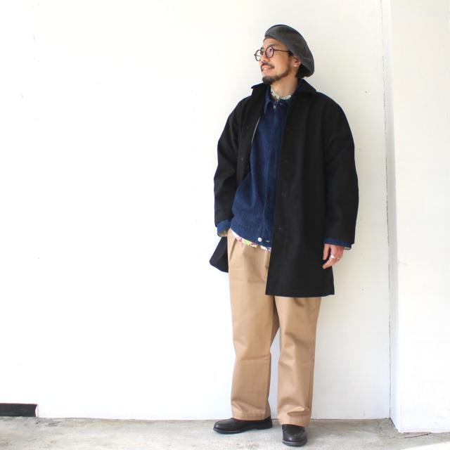 Bohemians 花柄バンドカラーシャツL/S　ODORANT GAUZE STAND COLLAR SHIRTS | BOHEMIANS | 19