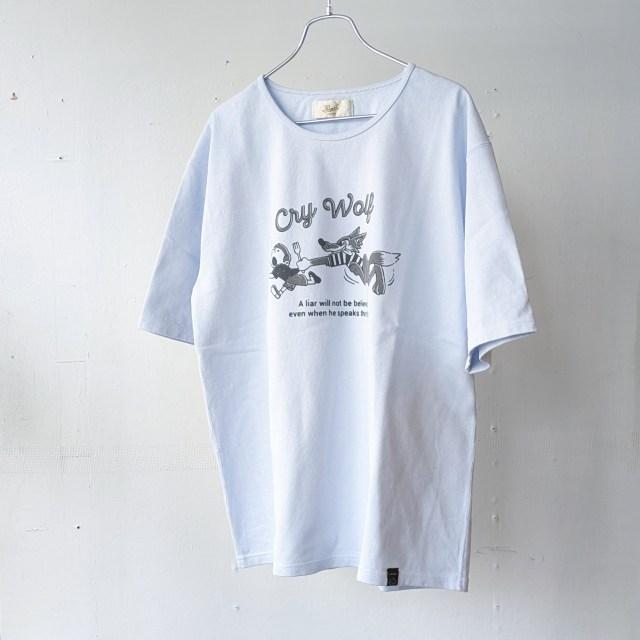 PREQUEL Nose Art Print T-shirt 「狼少年」 |  | 01