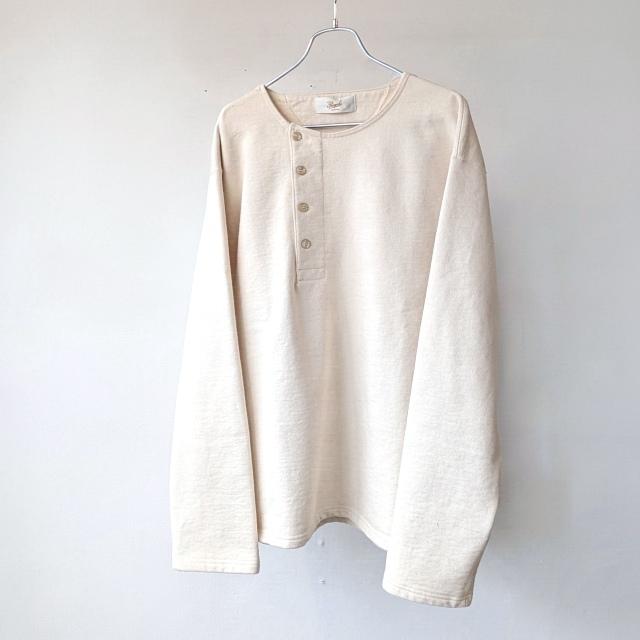 PREQUEL ヘンリーネックスウェット Henley Sweat Shirt |  | 01