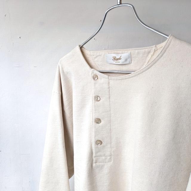 PREQUEL ヘンリーネックスウェット Henley Sweat Shirt |  | 05