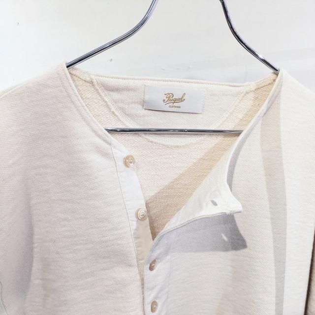 PREQUEL ヘンリーネックスウェット Henley Sweat Shirt |  | 06