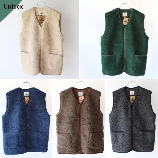 【未着用タグ付】COLDBREAKER ウールベスト ブラウンコールドブレーカー COLD BREAKER 【20%OFF】COLDBREAKER コールドブレーカー ウール