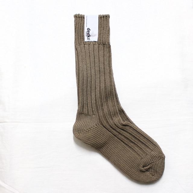decka Quality Socks ヘビーウェイトソックス Cased heavy weight plain socks | decka Quality socks | 10
