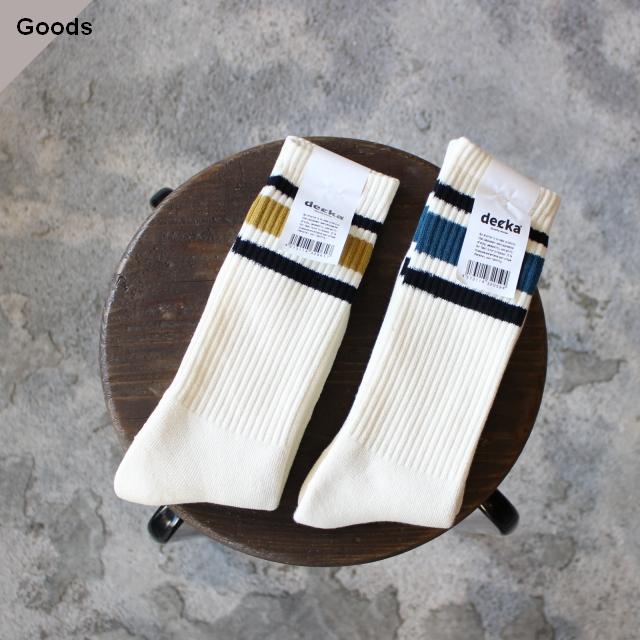 decka Quality Socks ラインソックス 80’s Skater socks | decka Quality socks