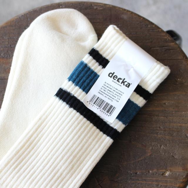 decka Quality Socks ラインソックス 80’s Skater socks | decka Quality socks | 04