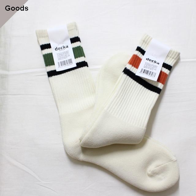 decka Quality Socks ラインソックス 80’s Skater socks / Japan Limited Edition | decka Quality socks