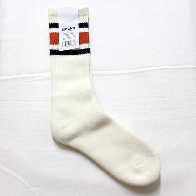 decka Quality Socks ラインソックス 80’s Skater socks / Japan Limited Edition | decka Quality socks | 02