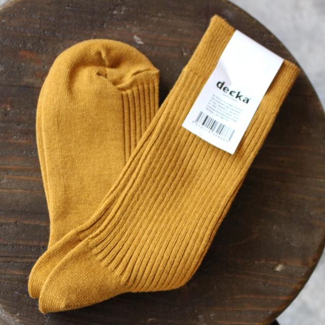 decka Quality Socks コットンカシミヤソックス Superior Rib Socks | decka Quality socks | 03