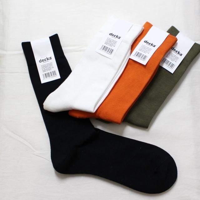 decka Quality Socks コットンパイルソックス Cotton Pile Socks | decka Quality socks | 10