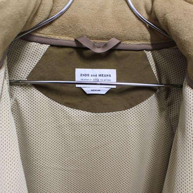 【20%OFF】ENDS and MEANS Tactical Fleece Jacket / EM212J02 （Brown beige） | ENDS and MEANS | 08