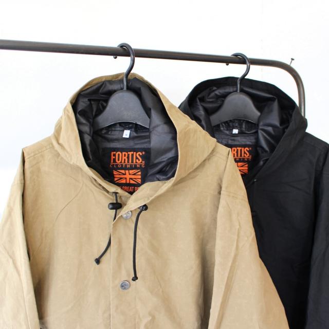 FORTIS CLOTHING OGコットンキャンバスフードジャケット BONSER JACKET　（Black） | Yarmo | 19