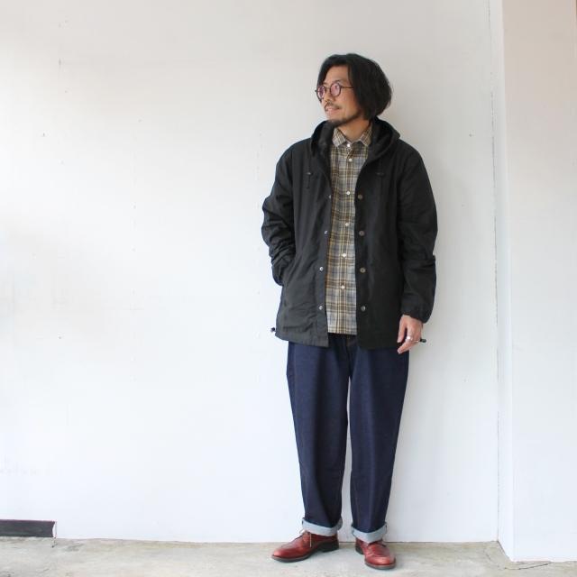 FORTIS CLOTHING OGコットンキャンバスフードジャケット BONSER JACKET　（Black） | Yarmo | 04