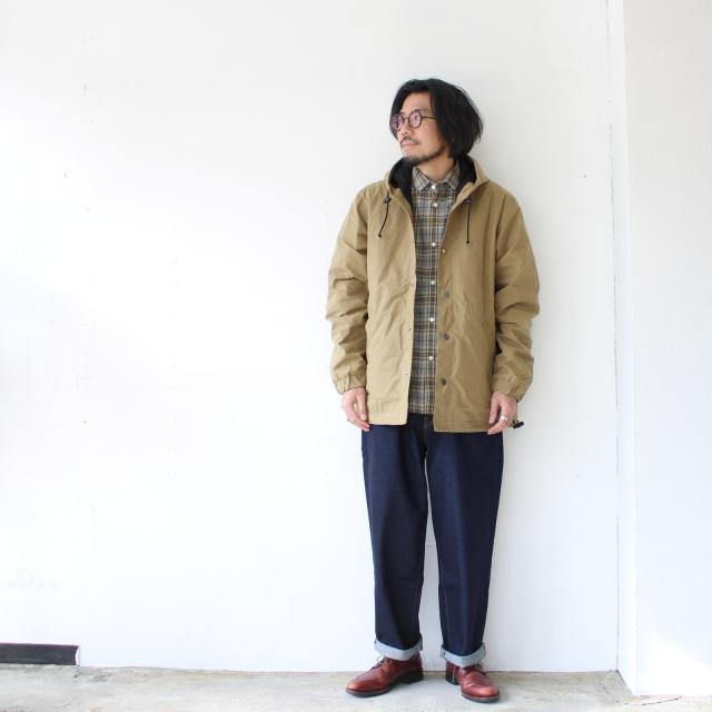 FORTIS CLOTHING OGコットンキャンバスフードジャケット BONSER JACKET　（Coyote） |  | 01