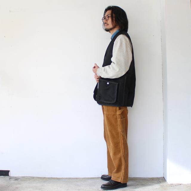 FORTIS CLOTHING リップストップメッシュフィールドベスト Lipstop Mesh Field Vest　（Black） | FORTIS | 11