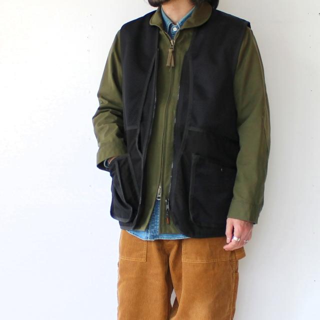 FORTIS CLOTHING リップストップメッシュフィールドベスト Lipstop Mesh Field Vest　（Black） | FORTIS | 20