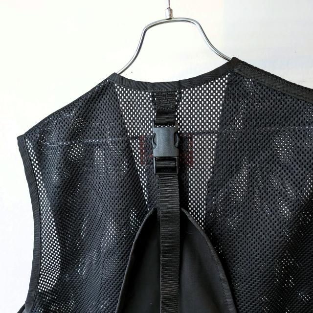 FORTIS CLOTHING リップストップメッシュフィールドベスト Lipstop Mesh Field Vest　（Black） | FORTIS | 05