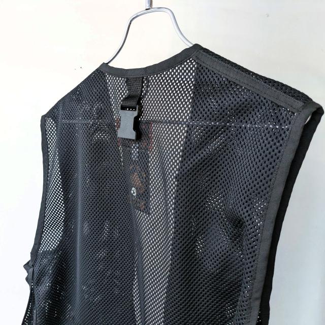 FORTIS CLOTHING リップストップメッシュフィールドベスト Lipstop Mesh Field Vest　（Black） | FORTIS | 07