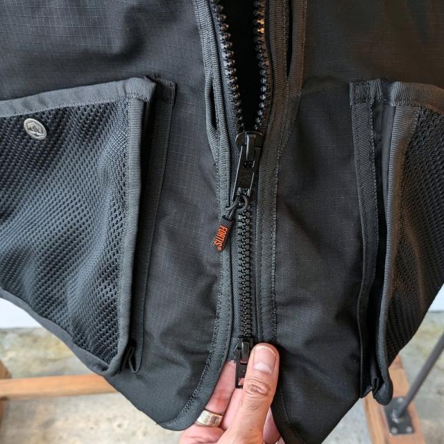 FORTIS CLOTHING リップストップメッシュフィールドベスト Lipstop Mesh Field Vest　（Black） | FORTIS | 08
