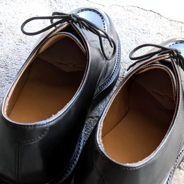 HARROGATE（ハロゲイト） HARROGATE Uチップシューズ EDGEWARE （Black