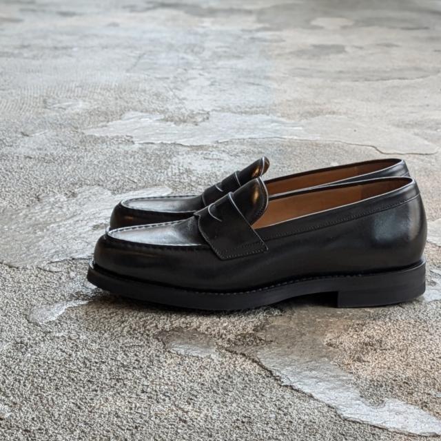 HARROGATE（ハロゲイト） ペニーローファー SHOREDITCH （Black） : C