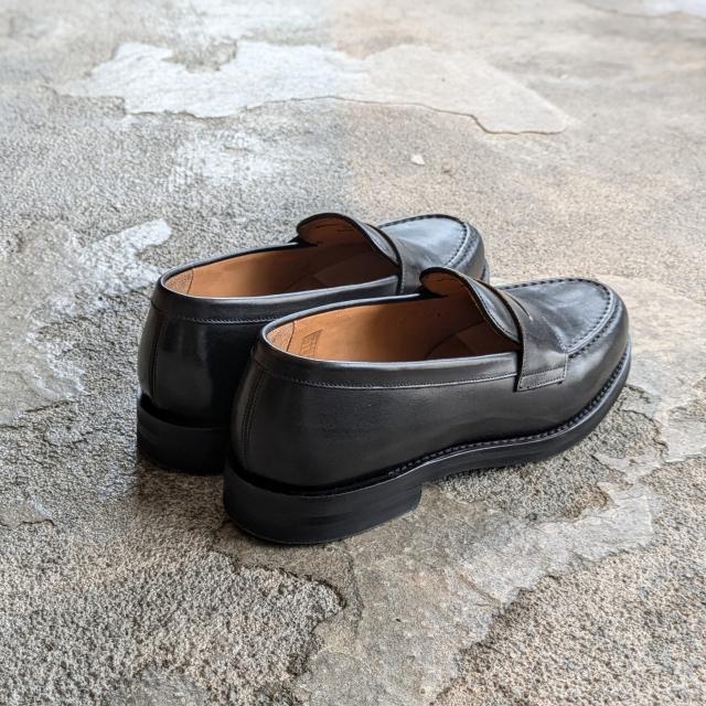 HARROGATE（ハロゲイト） ペニーローファー SHOREDITCH （Black） : C