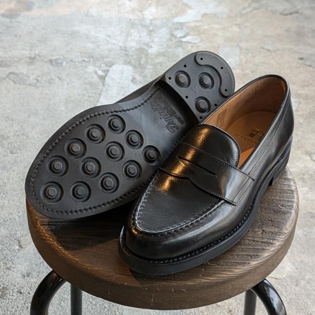 HARROGATE（ハロゲイト） ペニーローファー SHOREDITCH （Black） : C