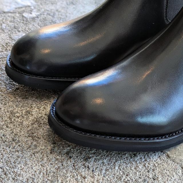 HARROGATE（ハロゲイト） サイドゴアブーツ KENSINGTON （Black） : C